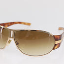 PRADA Sunglasses plastic Brown Auth 168768-4