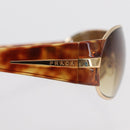 PRADA Sunglasses plastic Brown Auth 168768-7