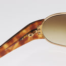 PRADA Sunglasses plastic Brown Auth 168768-8