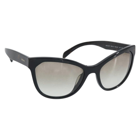 PRADA Sunglasses plastic Brown Auth 168769