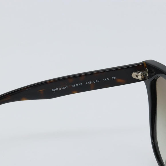PRADA Sunglasses plastic Brown Auth 168769