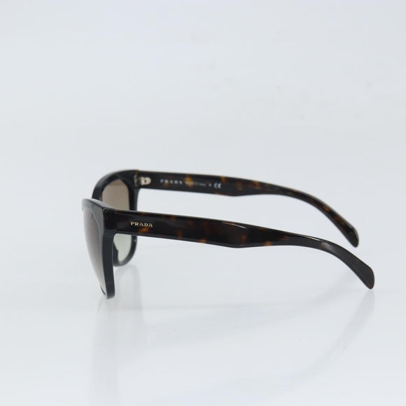 PRADA Sunglasses plastic Brown Auth 168769