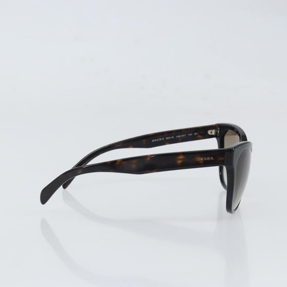 PRADA Sunglasses plastic Brown Auth 168769