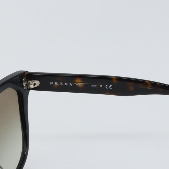 PRADA Sunglasses plastic Brown Auth 168769
