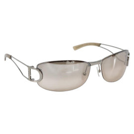 Christian Dior Sunglasses metal Beige Auth 168771V