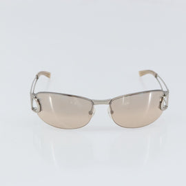 Christian Dior Sunglasses metal Beige Auth 168771V - 0