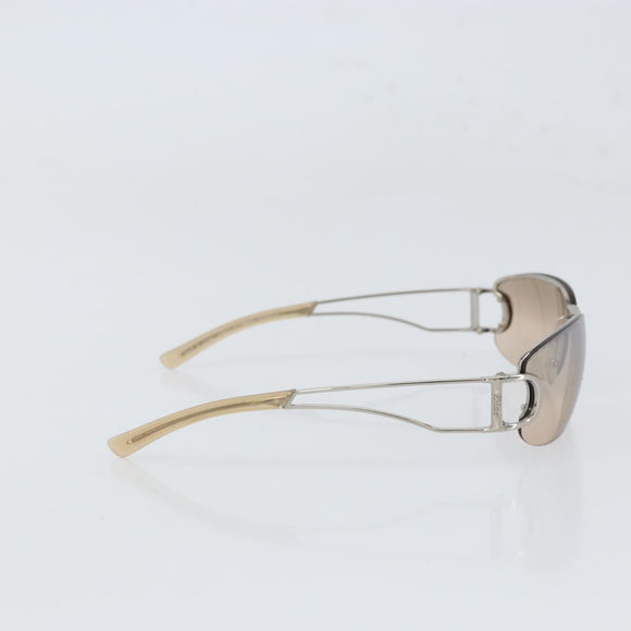 Christian Dior Sunglasses metal Beige Auth 168771V