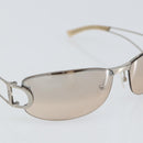 Christian Dior Sunglasses metal Beige Auth 168771V-6