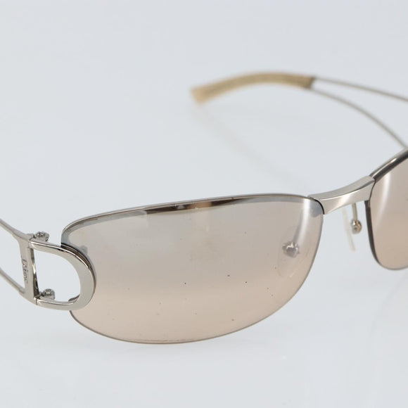 Christian Dior Sunglasses metal Beige Auth 168771V