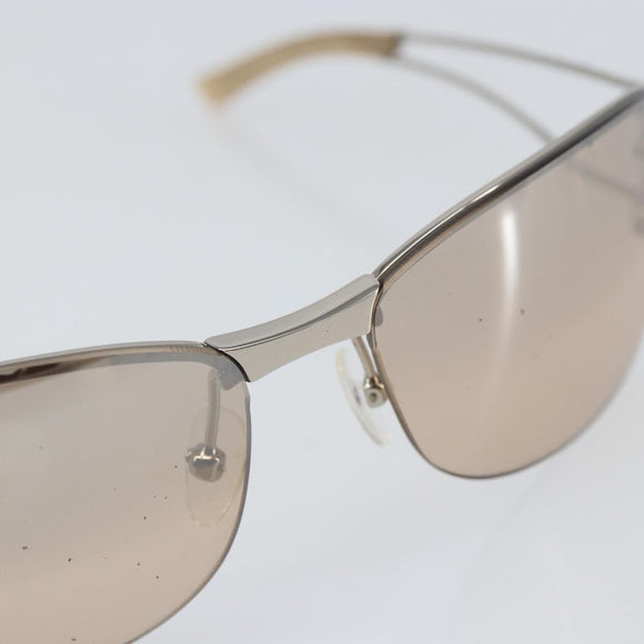Christian Dior Sunglasses metal Beige Auth 168771V