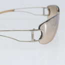 Christian Dior Sunglasses metal Beige Auth 168771V-9