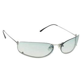 PRADA Sunglasses metal Blue Auth 168780V