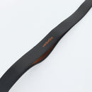 SAINT LAURENT Belt Leather 40.2"" Black Auth 168784-14