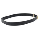 SAINT LAURENT Belt Leather 40.2"" Black Auth 168784-3