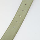 Salvatore Ferragamo Gucci buckle Belt Leather Suede 5 Set Beige Auth 168787-15