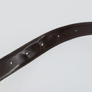 Salvatore Ferragamo Gucci buckle Belt Leather Suede 5 Set Beige Auth 168787-18
