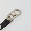 Salvatore Ferragamo Gucci buckle Belt Leather Suede 5 Set Beige Auth 168787-19