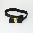 Salvatore Ferragamo Gucci buckle Belt Leather Suede 5 Set Beige Auth 168787-4