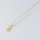 GIVENCHY Necklace metal 5 Set Gold Tone Auth 168788-17