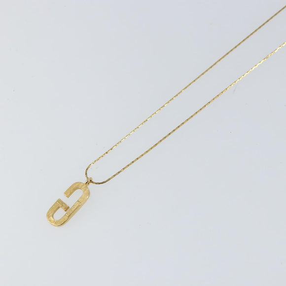 GIVENCHY Necklace metal 5 Set Gold Tone Auth 168788