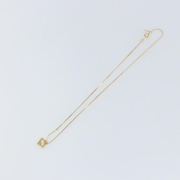 GIVENCHY Necklace metal 5 Set Gold Tone Auth 168788