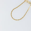 GIVENCHY Necklace metal 5 Set Gold Tone Auth 168788-28