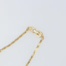 GIVENCHY Necklace metal 5 Set Gold Tone Auth 168788-29