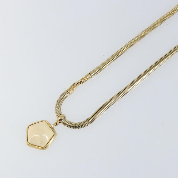 GIVENCHY Necklace metal 5 Set Gold Tone Auth 168788