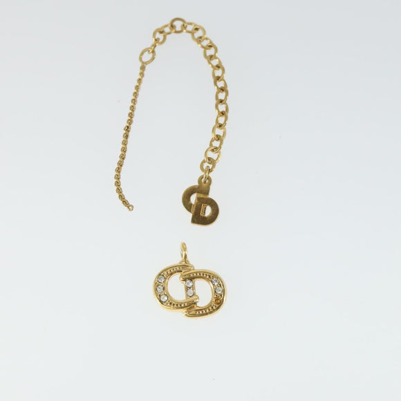 Christian Dior Necklace metal 7 Set Gold Silver Auth 168789