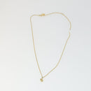 Christian Dior Necklace metal 7 Set Gold Silver Auth 168789-5