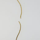Christian Dior Necklace metal 7 Set Gold Silver Auth 168789-7