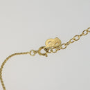 Christian Dior Necklace metal 7 Set Gold Silver Auth 168789-8