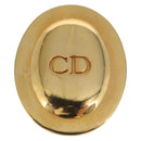 Christian Dior Brooch metal Gold Tone Auth 168790-2