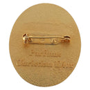 Christian Dior Brooch metal Gold Tone Auth 168790-3