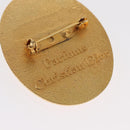 Christian Dior Brooch metal Gold Tone Auth 168790-4