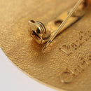 Christian Dior Brooch metal Gold Tone Auth 168790-6