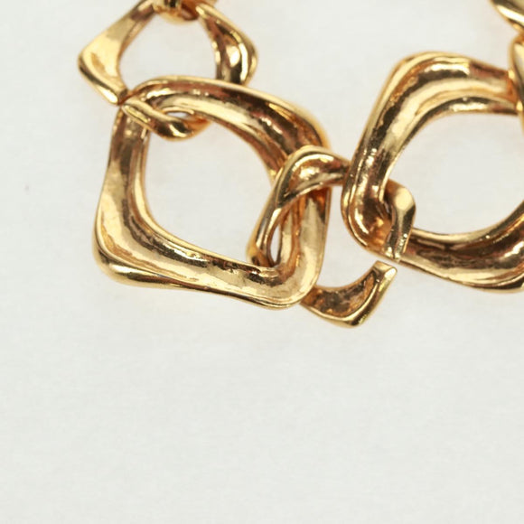 SAINT LAURENT Bracelet metal Gold Tone Auth 168794V