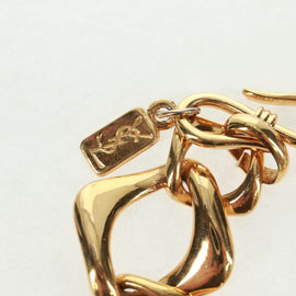 SAINT LAURENT Bracelet metal Gold Tone Auth 168794V - 0