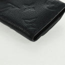 LOUIS VUITTON Monogram Empreinte Multicles 6 Key Case Black M64421 Auth 168814V-16