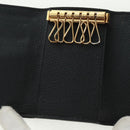 LOUIS VUITTON Monogram Empreinte Multicles 6 Key Case Black M64421 Auth 168814V-19