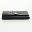 LOUIS VUITTON Monogram Empreinte Multicles 6 Key Case Black M64421 Auth 168814V-6