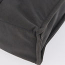 HERMES Fourre Tout MM Hand Bag Canvas Gray Silver Auth 168815-14