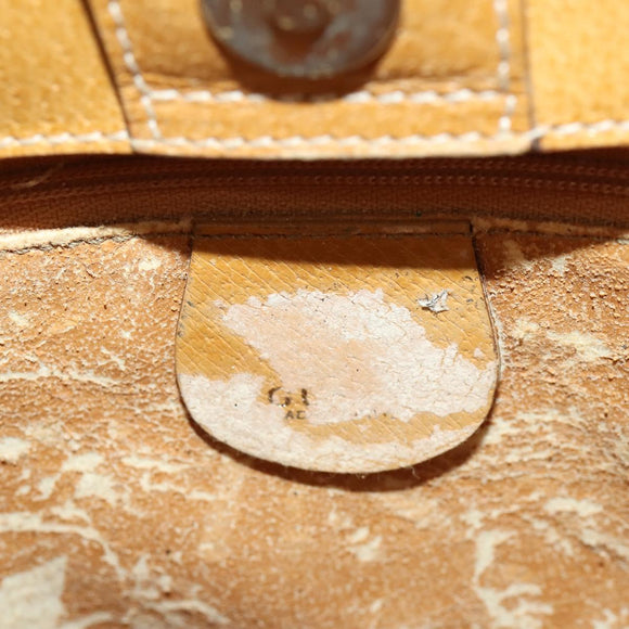 GUCCI Handtasche Leder Beige Original 168819