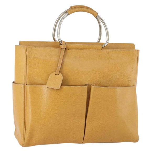 GUCCI Handtasche Leder Beige Original 168819