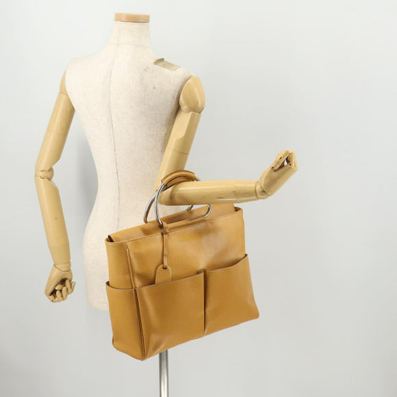 GUCCI Handtasche Leder Beige Original 168819