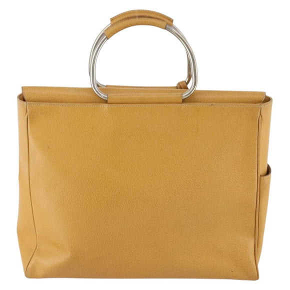 GUCCI Handtasche Leder Beige Original 168819