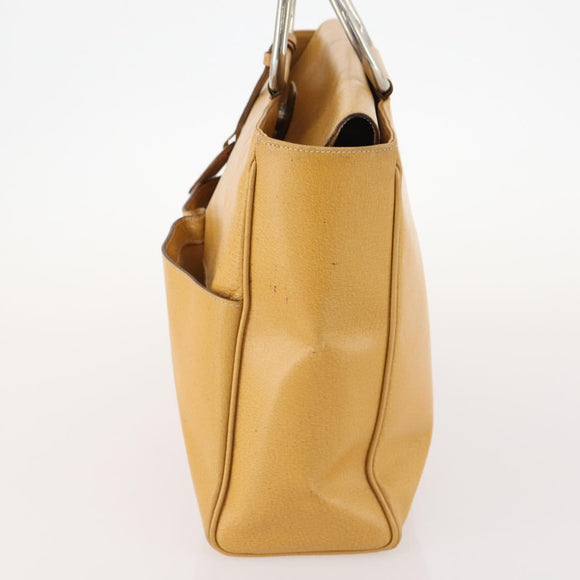 GUCCI Handtasche Leder Beige Original 168819