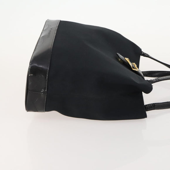GIVENCHY Saint Laurent Bag Leather Canvas 4 Set Beige Black Brown Auth 168821
