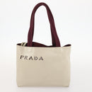 HERMES PRADA Chanel Hand Bag Leather Canvas Nylon 3 Set Beige Auth 168823-17