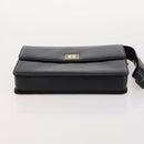 GUCCI GG Crystal Hand Bag Leather 4 Set Beige Black Auth 168824-15